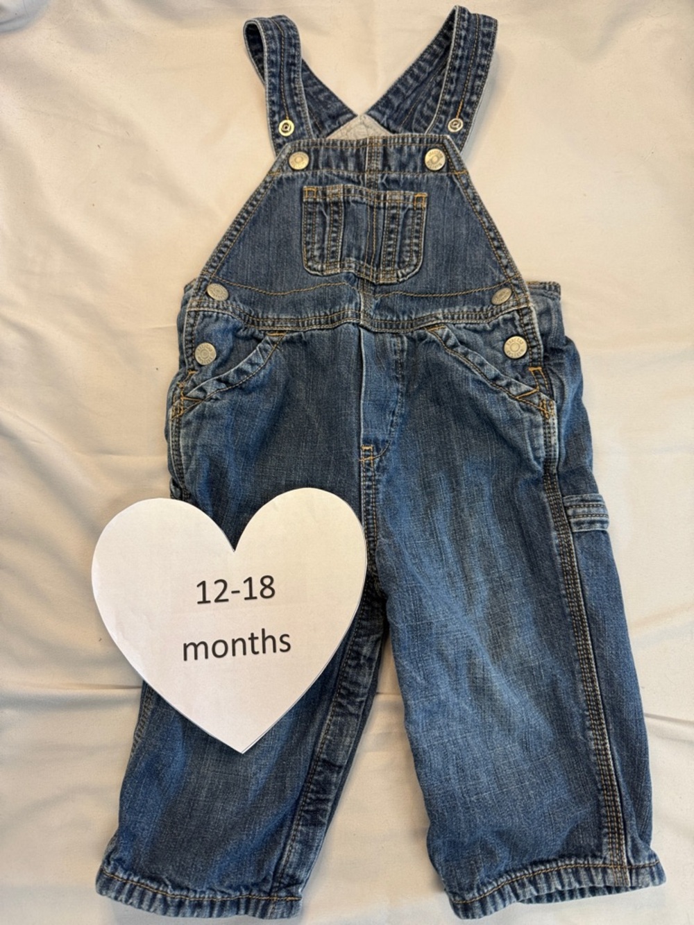 GAP - Classic Denim Blue Kids Overalls